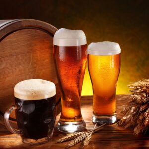 beer, barley, drink